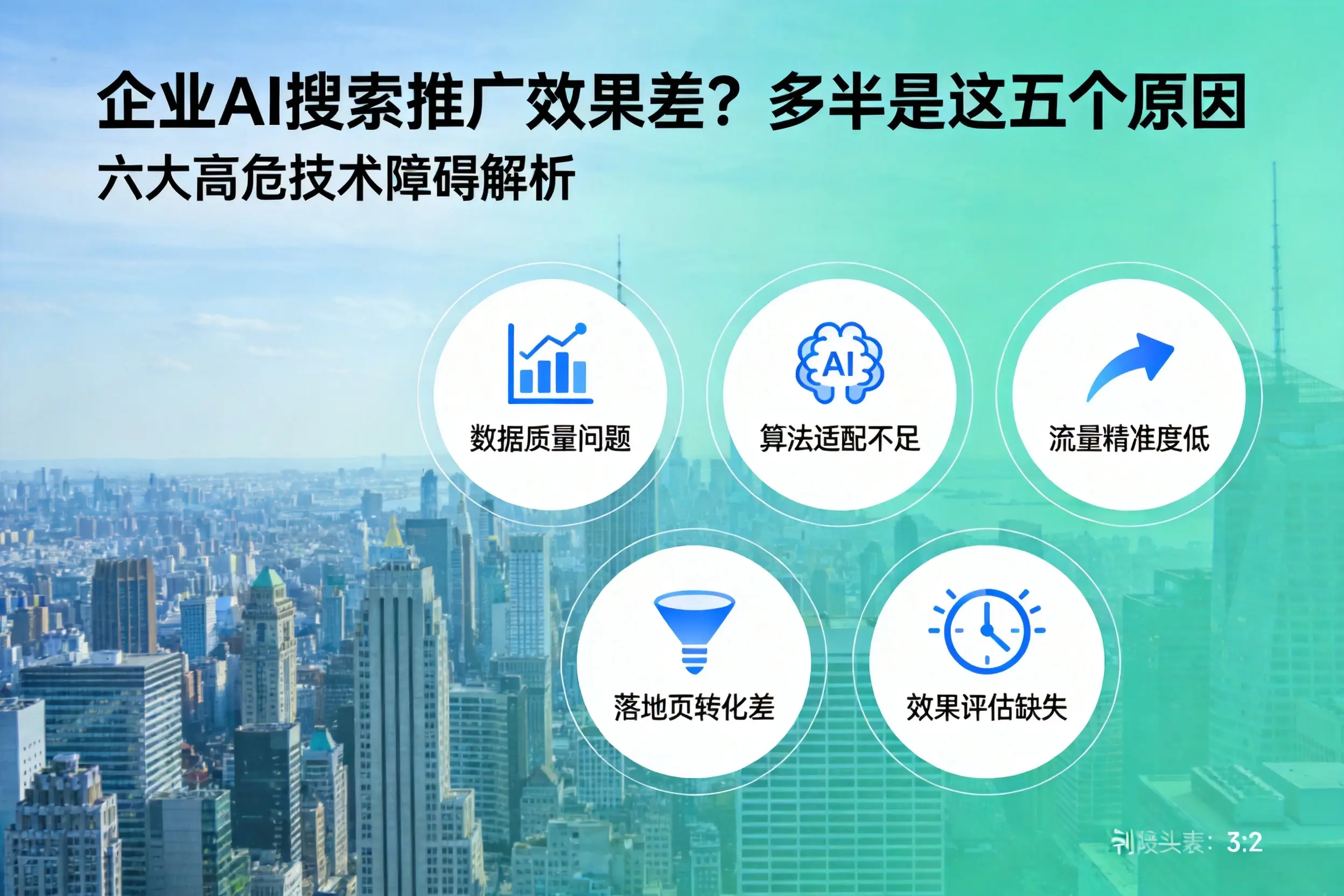 元氏企业AI搜索推广效果差?多半是这五个原因